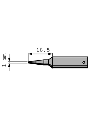 Ersa - 832BDLF - Soldering tip Pencil point, 832BDLF, Ersa