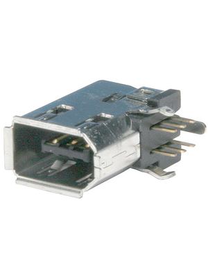 3M - 3E106-2220 KV - Plug IEEE1394, angled, vertical 6P, 3E106-2220 KV, 3M