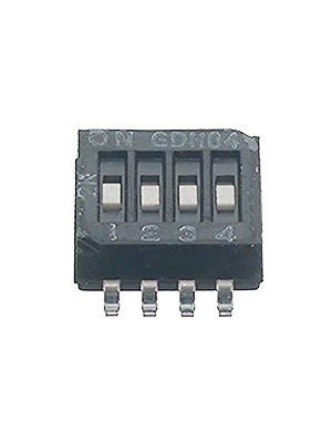  - GDH010S04 - DIL switch SMD 10P, GDH010S04