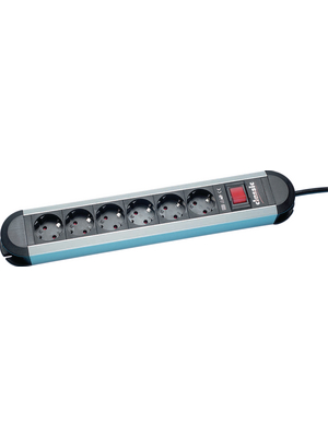 Bachmann - 330.071 - Outlet strip, 1 Switch, 6xProtective Contact, 1.75 m, Protective contact / F (CEE 7/4), 330.071, Bachmann