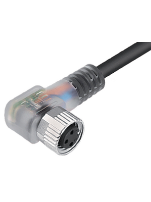 Binder - 79-3404-42-03 - Sensor cable M8 (90°) Socket Open 2.00 m, 79-3404-42-03, Binder