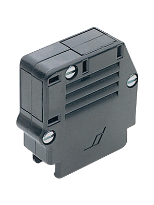 Amphenol/FCI - 8630-93C-09ALF - D-Sub plastic hood 9P, 8630-93C-09ALF, Amphenol/FCI