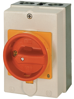 Eaton - P1-32/I2/SVB - EMERGENCY STOP main switch 15 kW Switch positions 2 Poles 3, P1-32/I2/SVB, Eaton