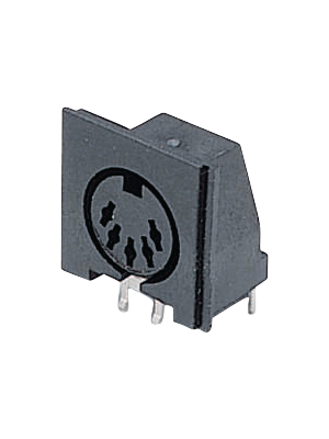 Sonion - 55000-3 - Female panel connector black 3P, 55000-3, Sonion
