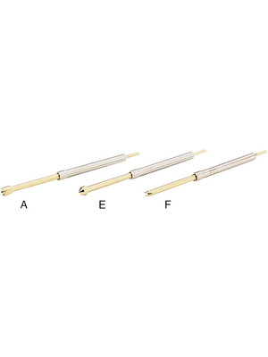 C.C.P. Contact Probes - CSP-3F - Spring contact 5 A 36 mm Serrated, CSP-3F, C.C.P. Contact Probes