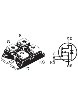 Ixys - IXFN200N07 - MOSFET N, 70 V 200 A 520 W SOT-227B, IXFN200N07, Ixys