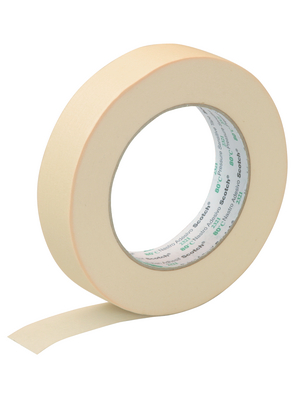 3M - 2321/25 - Masking tape, beige beige 24 mmx50 m, 2321/25, 3M