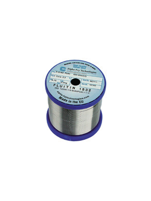 Fluitin - 1532 250G 0.50MM - Solder wire Sn60/Pb38/Cu2 250 g 0.50 mm, 1532 250G 0.50MM, Fluitin
