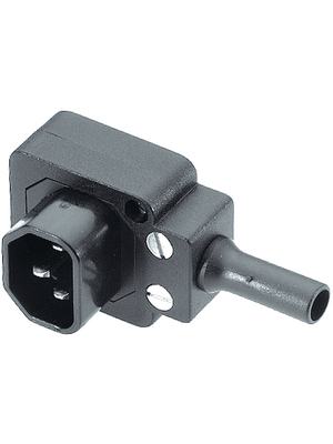 Schurter - 4300.0401 - Cable device plug N/A black, 4300.0401, Schurter