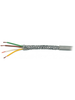 Sab Broeckskes - SABIX D 315 FRNC 5X0,25 MM2 - Control cable 5 x 0.25 mm2 shielded Bare copper stranded wire grey, SABIX D 315 FRNC 5X0,25 MM2, SAB Br?ckskes