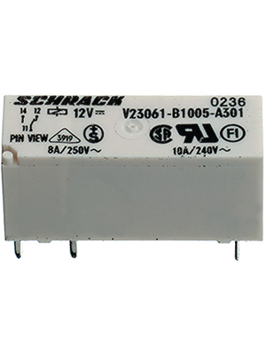 TE Connectivity - 2-1393223-1 - PCB power relay 24 VDC 220 mW, 2-1393223-1, TE Connectivity