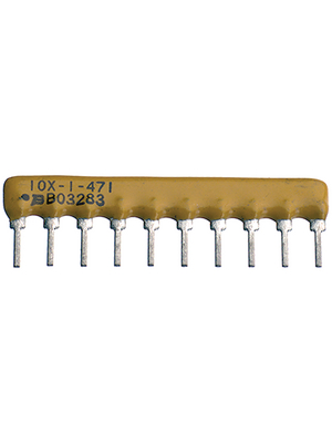 Bourns - 4610X-101-123LF - Resistor network SIL 12 kOhm    2 %, 4610X-101-123LF, Bourns