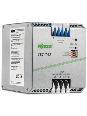 Wago - 787-742 - Switched-mode power supply / 20 A, 787-742, Wago