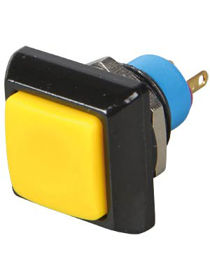 Apem - IPC3SAD-5 - Push-button Switch off-(on) yellow, IPC3SAD-5, Apem