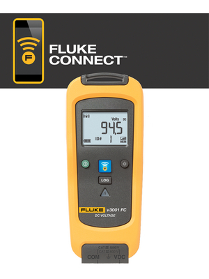 Fluke - FLK-V3001 FC - Data logger Voltage, 0.6 VDC / 1000 VDC, Fluke Connect, FLK-V3001 FC, Fluke