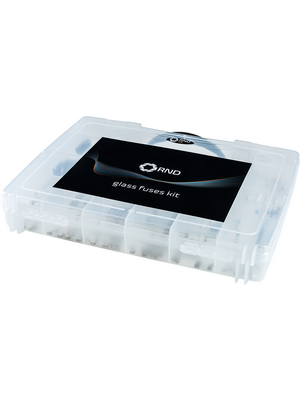 RND Components - RND 170-00078 - Glass Fuse kit fast/slow-blow 182 pcs, 5x20 mm, RND 170-00078, RND Components