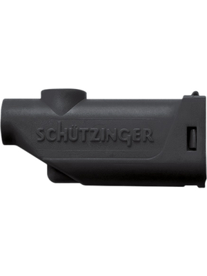 Schützinger - GRIFF 20 / 2.5 / SW /-1 - Insulator ? 4 mm black, GRIFF 20 / 2.5 / SW /-1, Schützinger