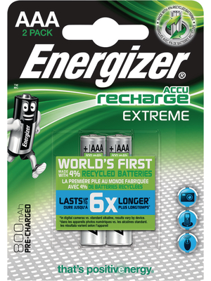 Energizer EXTREME AAA 800MAH 2P