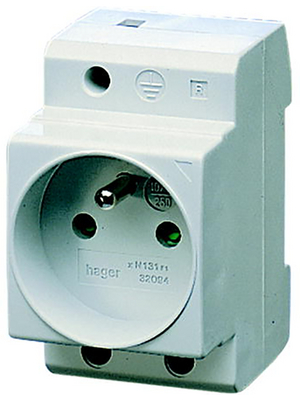 Pentair Schroff - 20119-358 - Socket Cap rail 35 mm 10 A/250 VAC UTE, 20119-358, Pentair Schroff