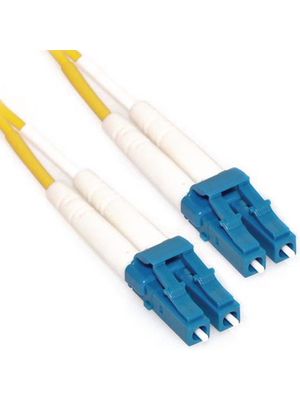 FibreFab - LCLC09DYE5 - FO cable 9/125um LC/LC 5.00 m yellow, LCLC09DYE5, FibreFab