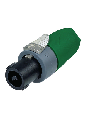 Neutrik - NL4FX-5 - Cable socket, Speakon green 4P, NL4FX-5, Neutrik