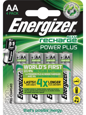 Energizer POWERPLUS AA 2000MAH 4P