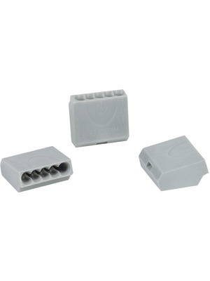 HellermannTyton - HECE-5 - Socket terminal Poles=5, 1...2.5 mm2 - 148-90009, HECE-5, HellermannTyton