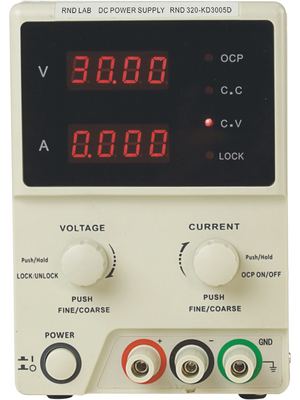 RNDʵ - RND 320-KD3005D - ʵҵԴ1 Ch 0 ... 30 VDC 5 ARND 320-KD3005DRND Lab