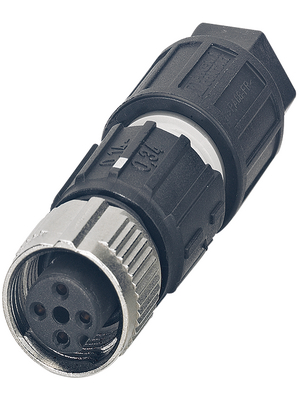 Phoenix Contact - SACC-FS-4QO-0,34-M SCO - Cable socket M12 Poles 4, SACC-FS-4QO-0,34-M SCO, Phoenix Contact