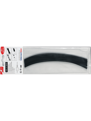 HellermannTyton - HIS-3-BAG-12/4-CL - Heat-shrink tubing 3:1 in blister bag Polyolefin, cross-linked (POX) 3:1 -55...+135 °C - 308-31215, HIS-3-BAG-12/4-CL, HellermannTyton