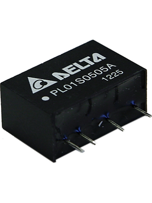 Delta-Electronics - PL01S2412A - DC/DC converter 18...36 VDC 12 VDC, PL01S2412A, Delta-Electronics