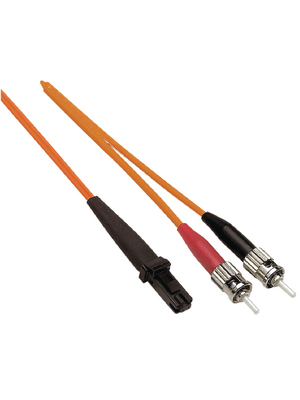 FibreFab - MTRJST50OR2 - FO cable 50/125um OM2 MTRJ/ST 2.00 m orange, MTRJST50OR2, FibreFab