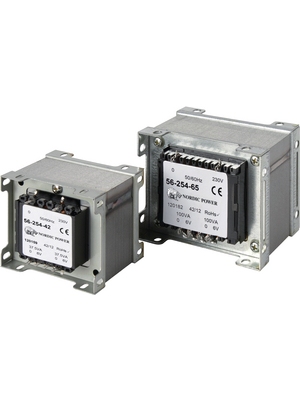 Nordic Power - 120164 - Universal transformer 230 VAC 24 VAC (2x) 75 VA, 120164, Nordic Power